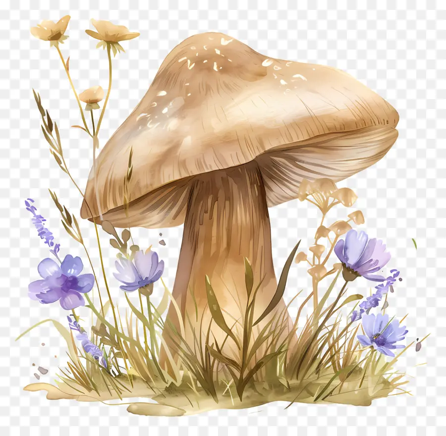 Champignon Pastel，Champignons PNG