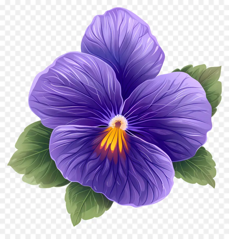 La Fleur De Violette，Fleur Pourpre PNG