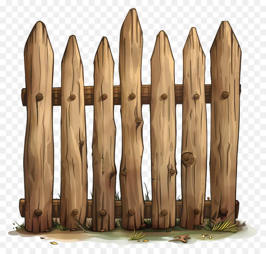 Clôture En Bois，Bois PNG