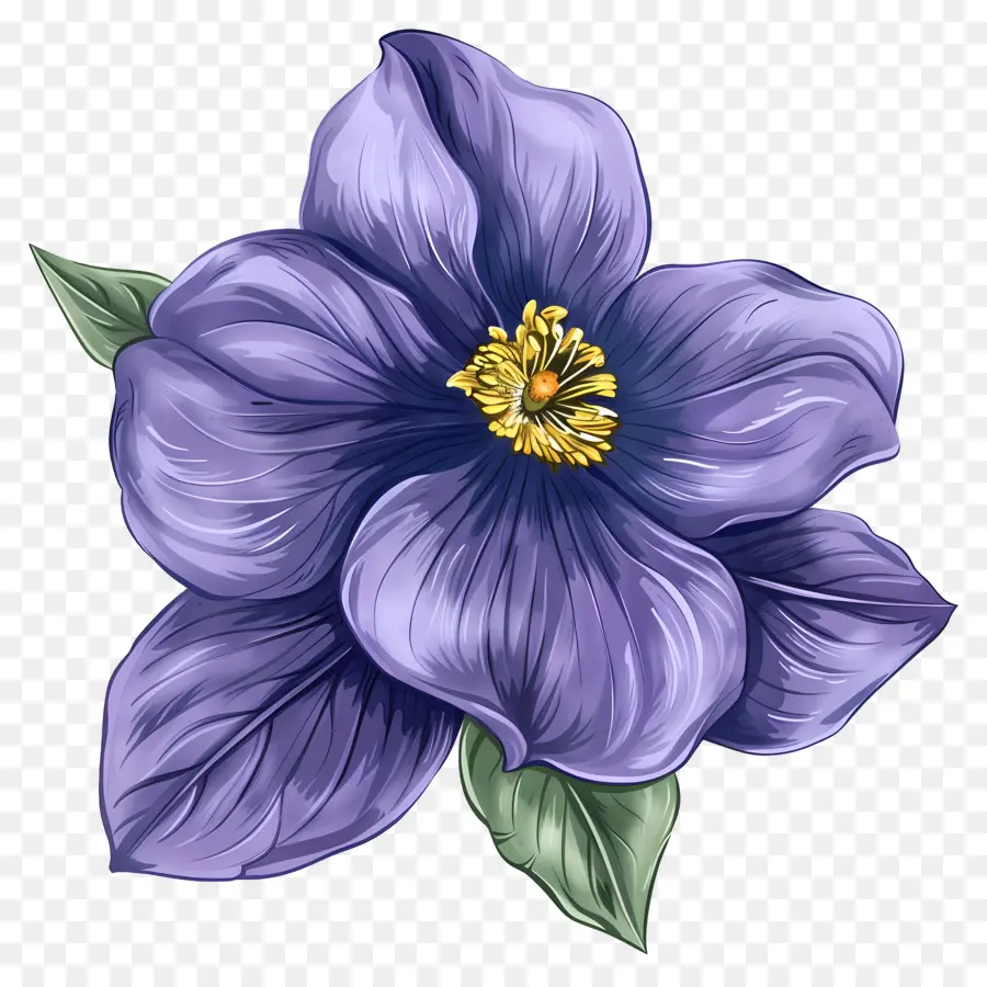 La Fleur De Violette，Fleur Pourpre PNG