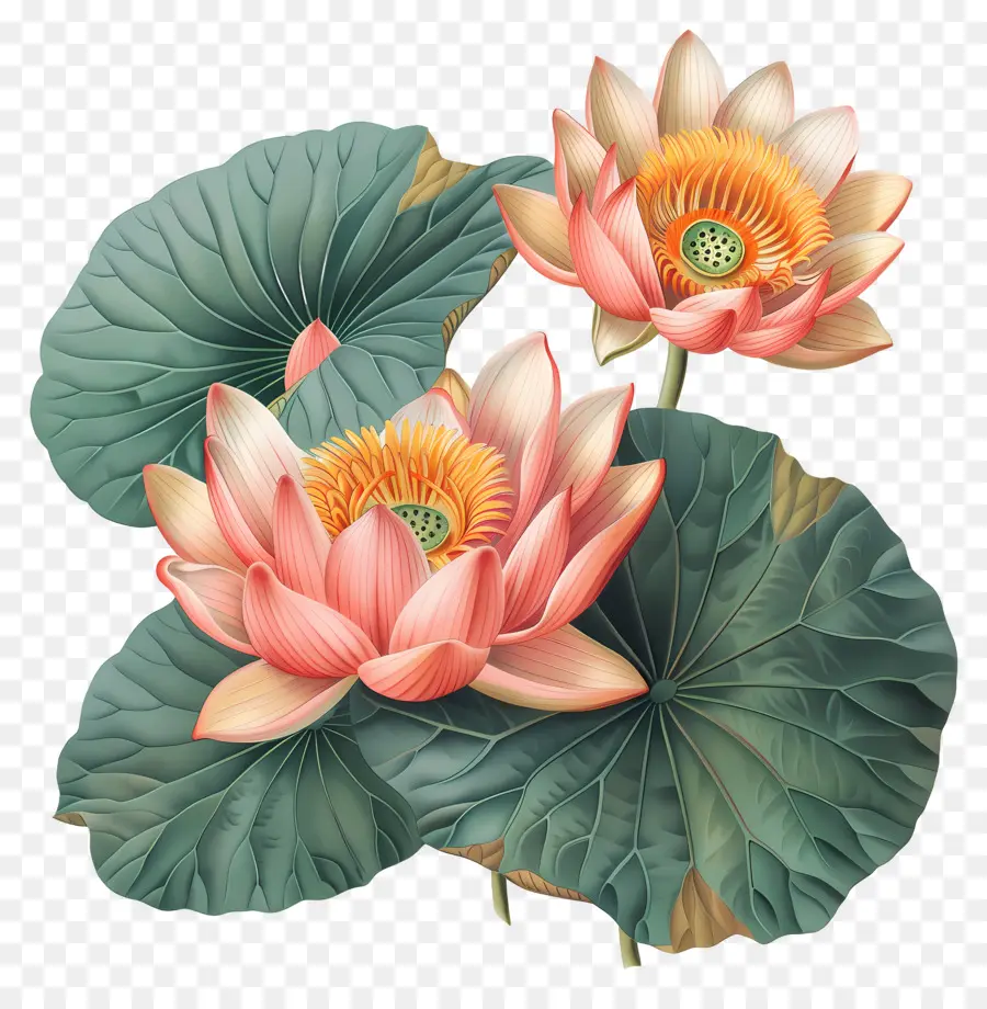 Nénuphar，Feuilles PNG