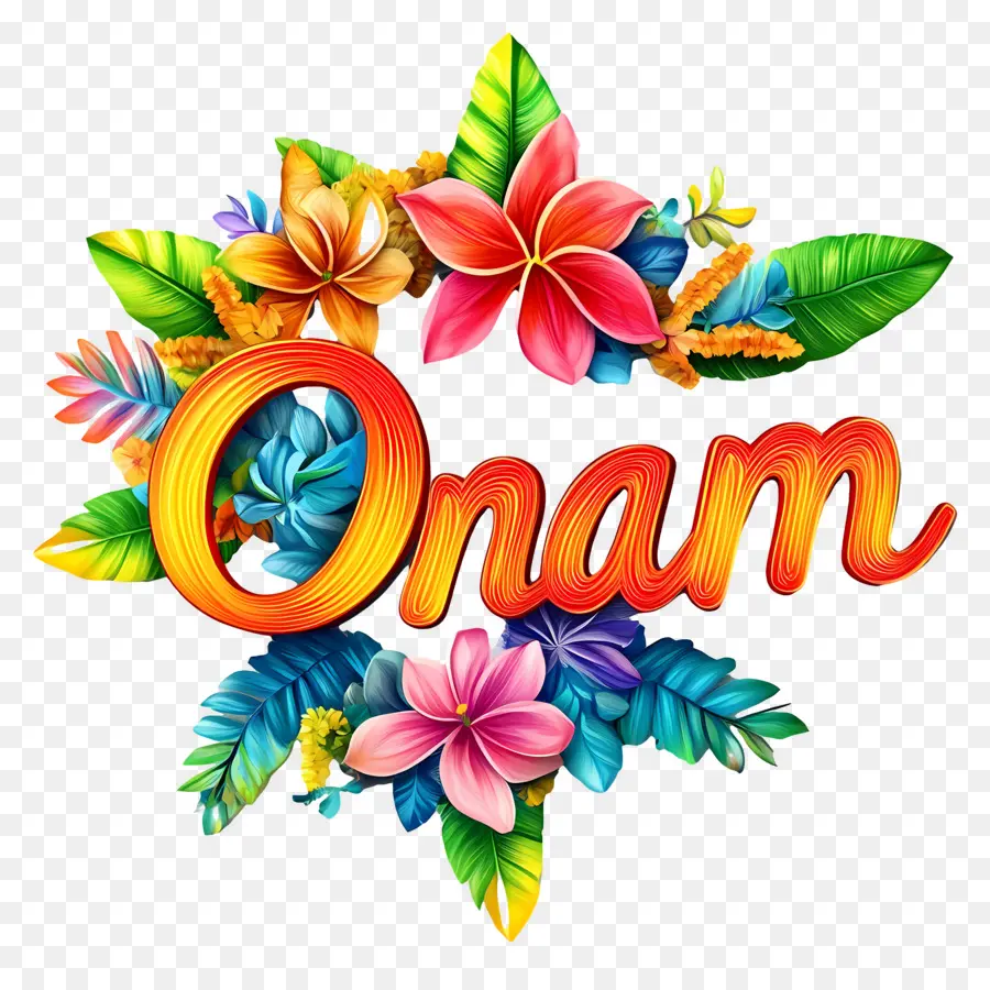 Onam，Fleurs PNG