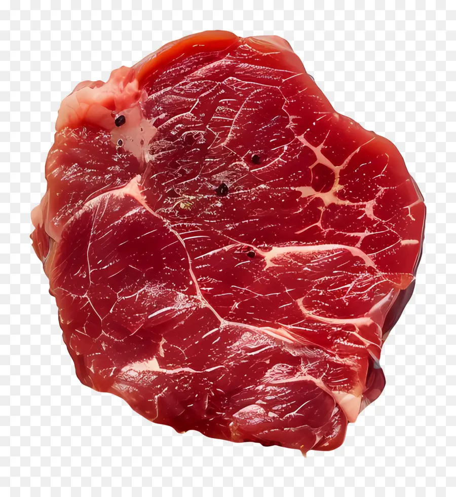 Tranche De Viande，De La Viande Crue PNG