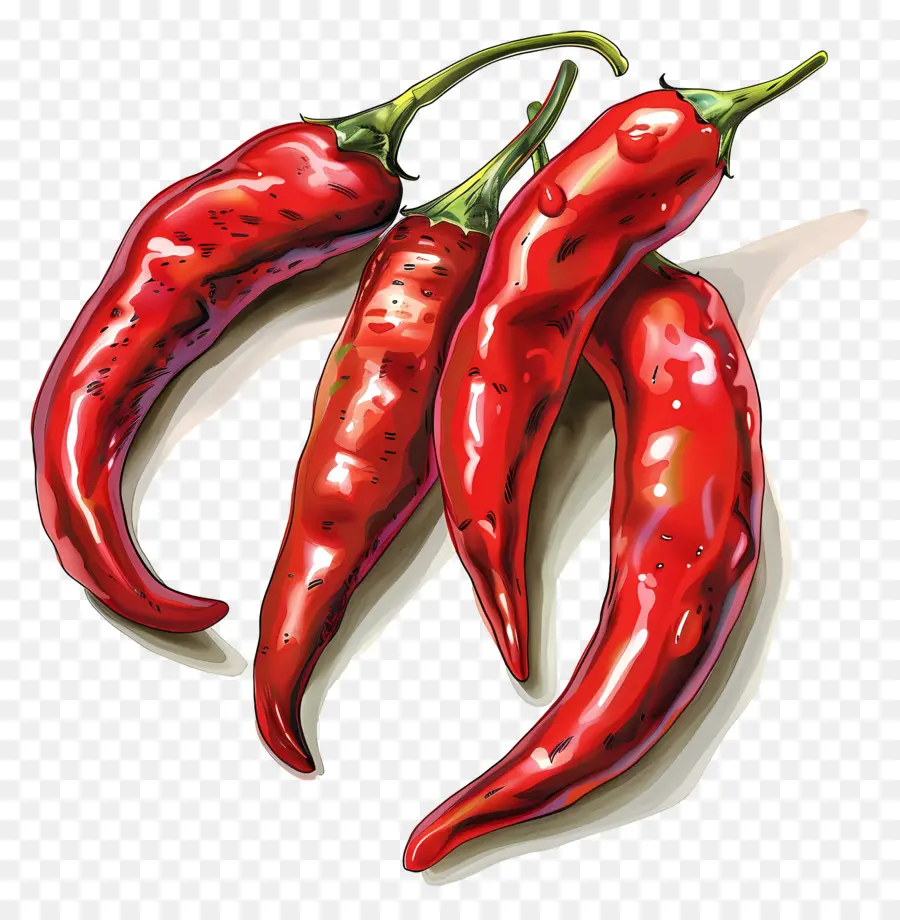 Piment，Piments Rouges PNG