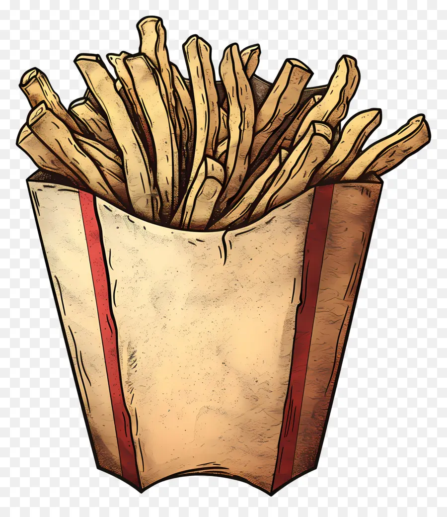 Frites，Collation PNG