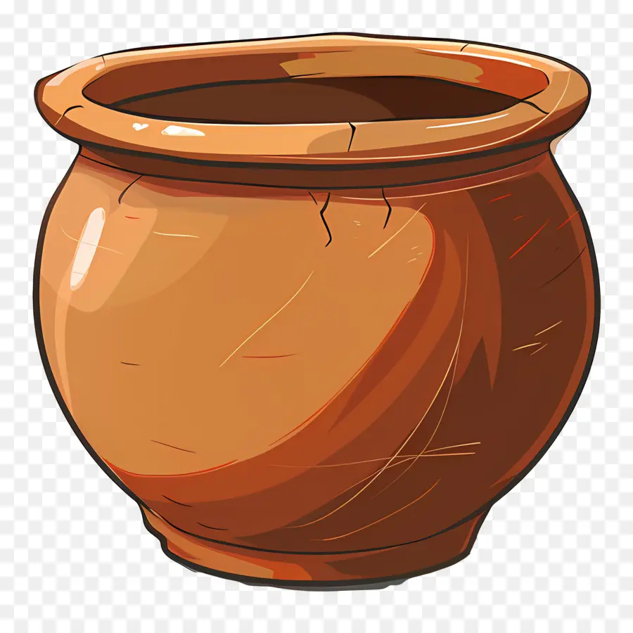 Pot D'argile，Pot En Argile PNG