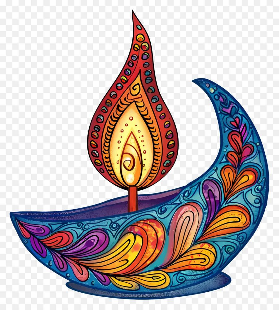 Diwali Lampe，Lampe Décorative PNG