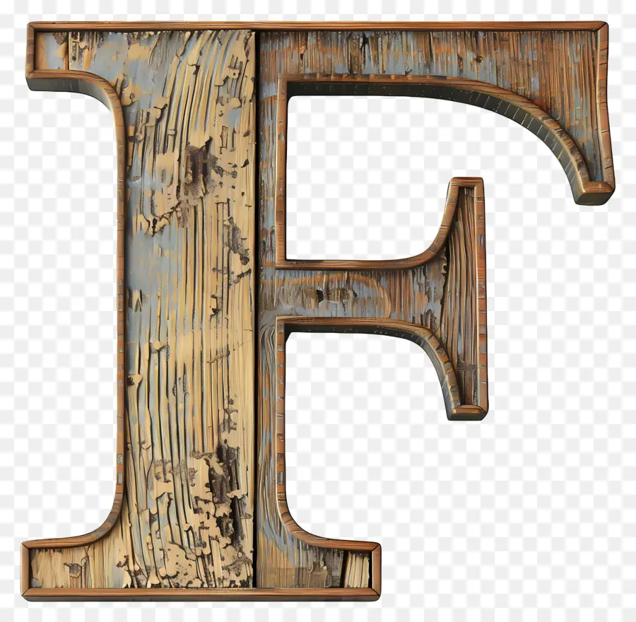 Lettre F，En Bois F PNG