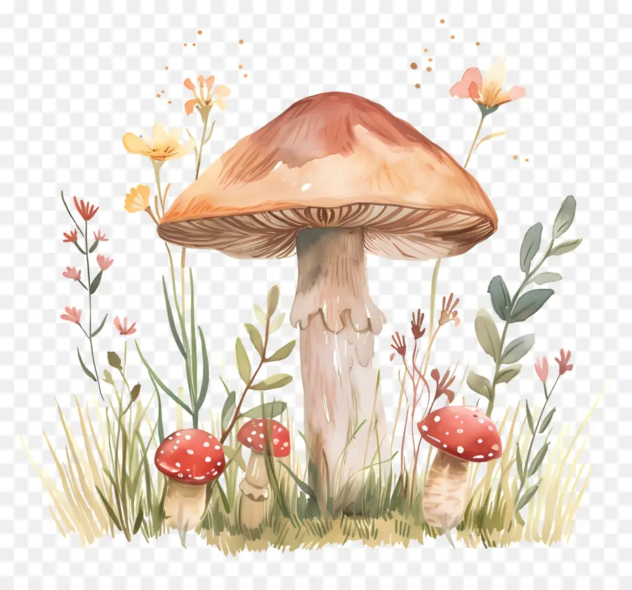 Champignon Pastel，Champignon PNG