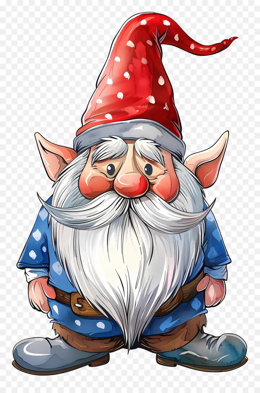 Gnome De Dessin Animé，Nain De Jardin PNG