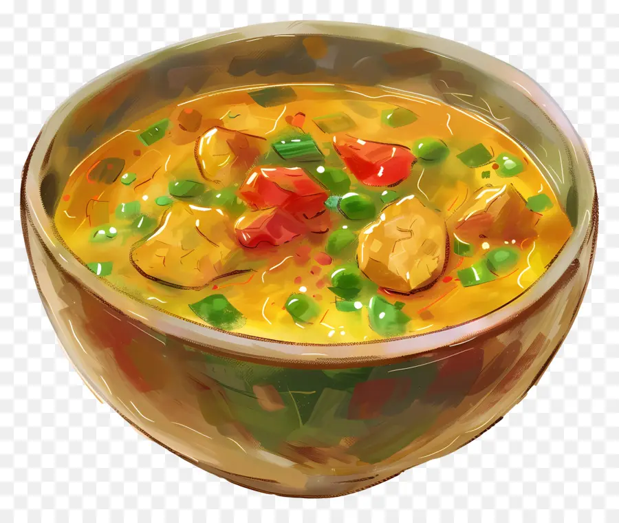 Soupe De Curry，Bol De Soupe PNG