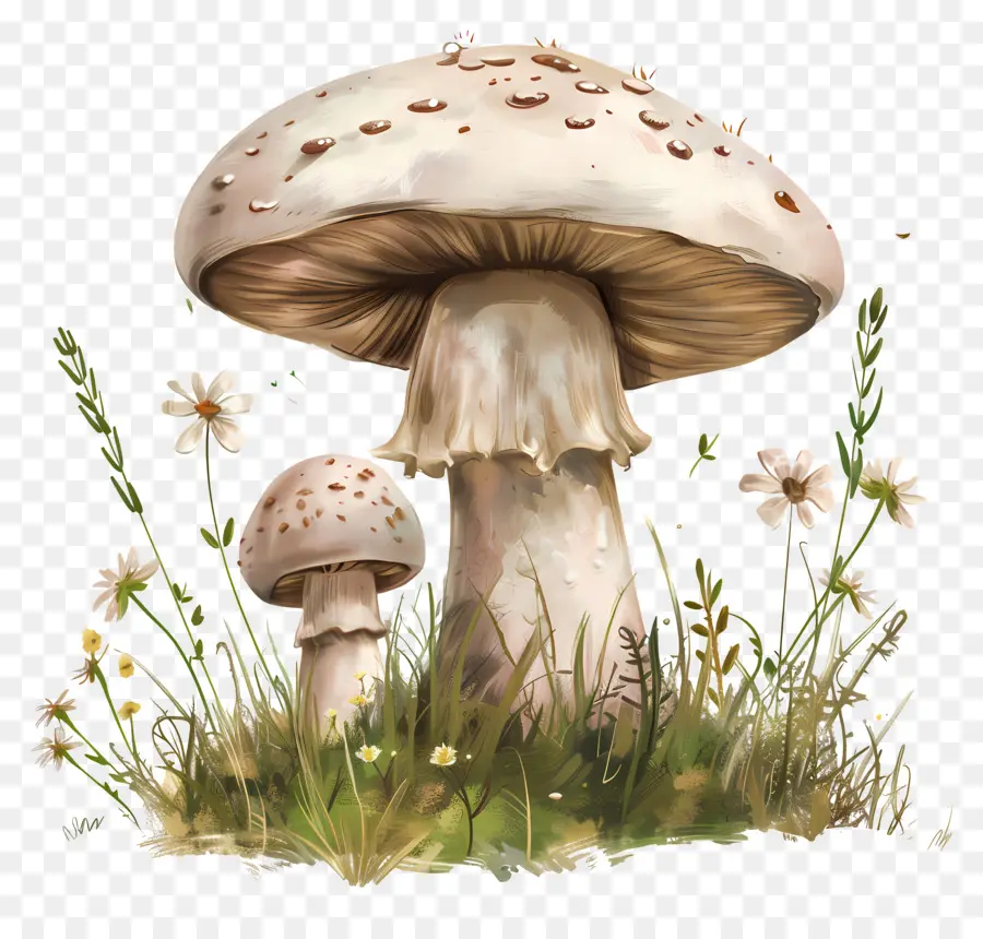 Champignon Pastel，Champignons PNG