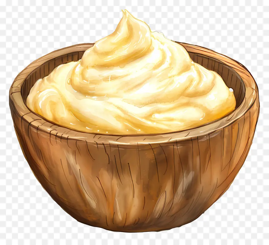 Mayonnaise，Bol De Crème PNG