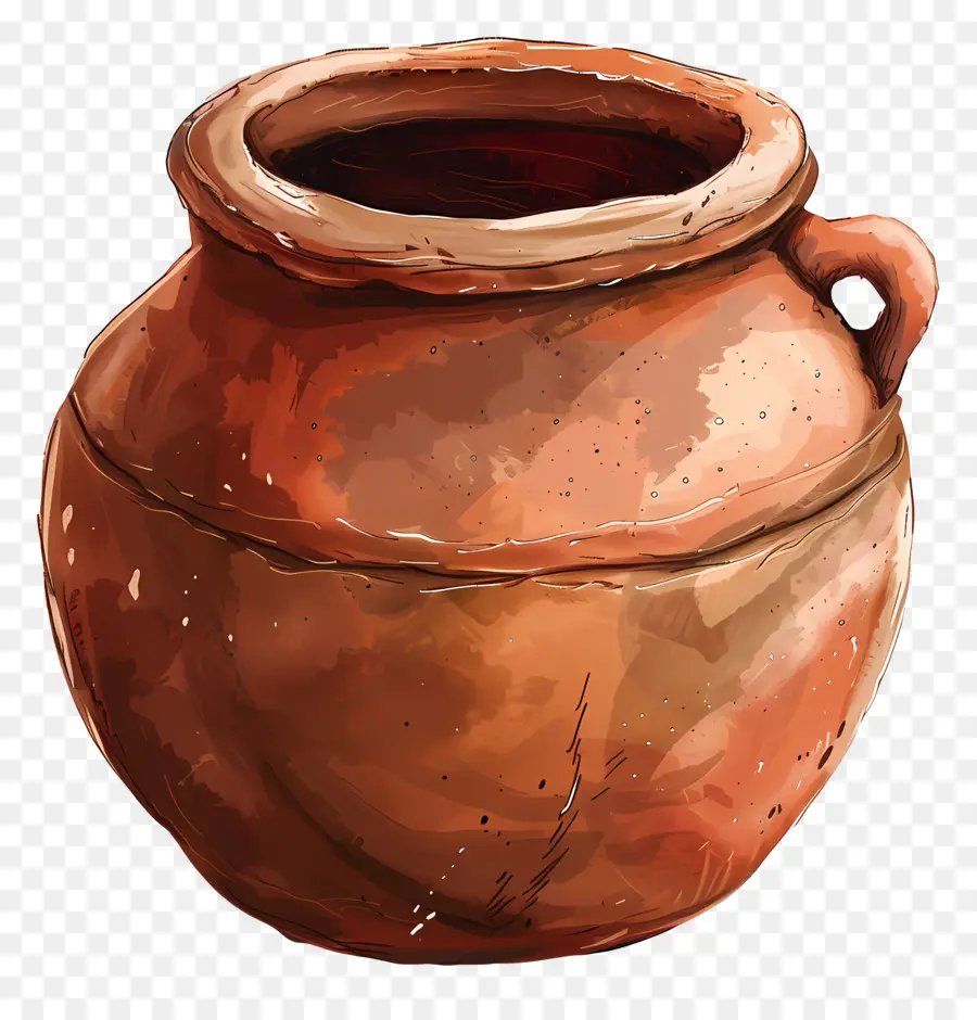 Pot D'argile，Pot En Argile PNG