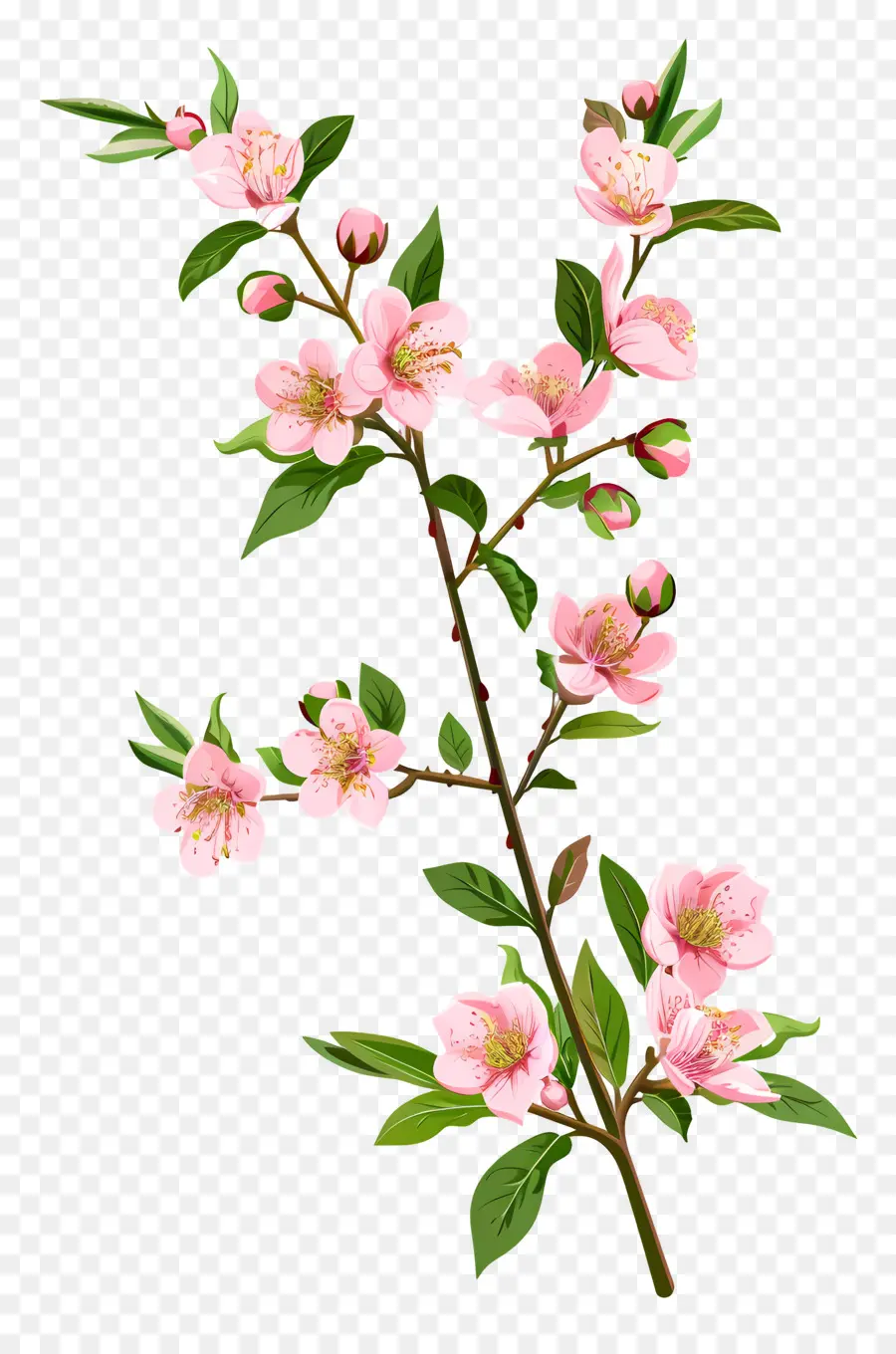 Fleurs Roses，Fleur PNG