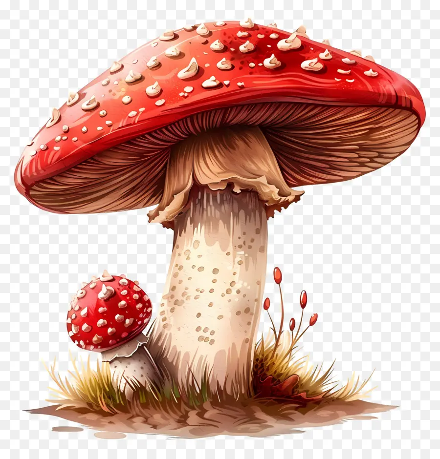 Champignon Rouge，Champignon PNG