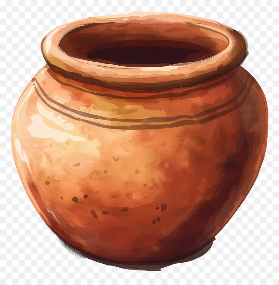 Pot D'argile，Pot En Argile PNG