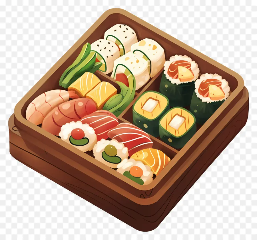 Bento Box，Plateau De Sushis PNG