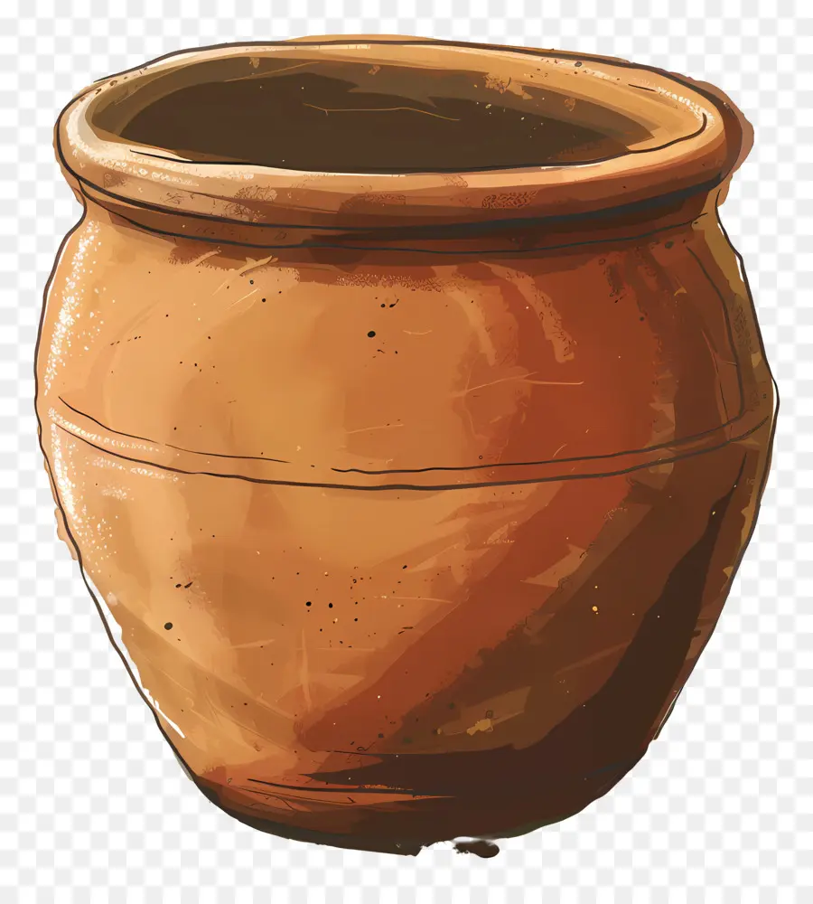 Pot D'argile，Pot En Argile PNG