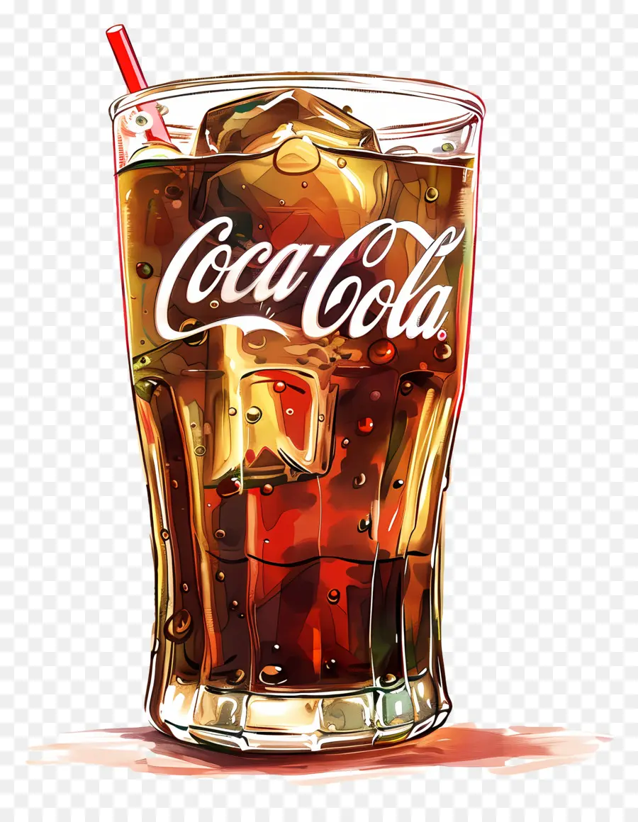 Coca Cola，Verre PNG