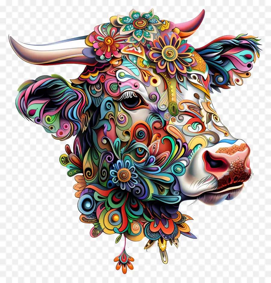 Vache，Taureau Décoratif PNG