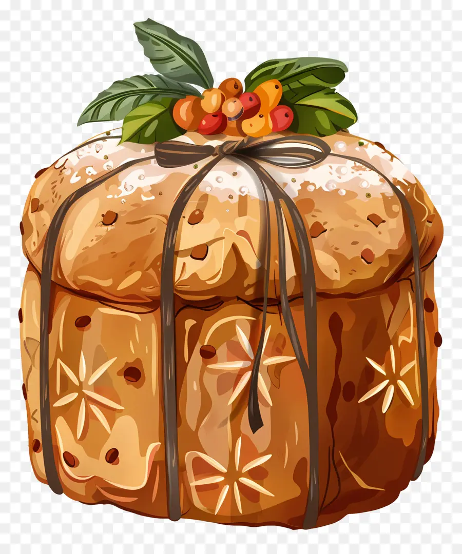 Panettone，Gâteau PNG