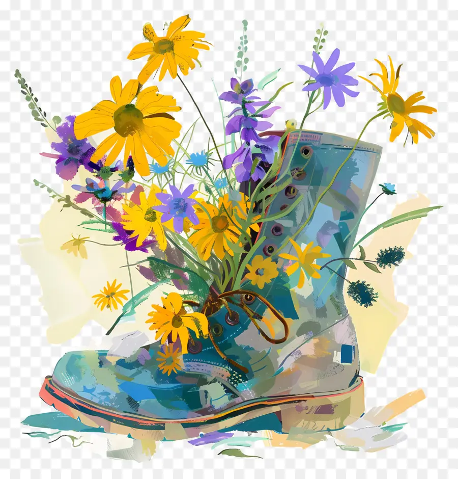 Fleurs En Botte，Démarrage PNG