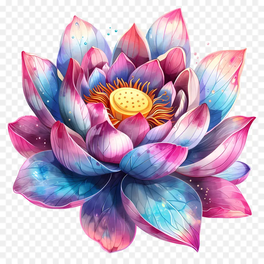 Fleur De Lotus，Fleurir PNG