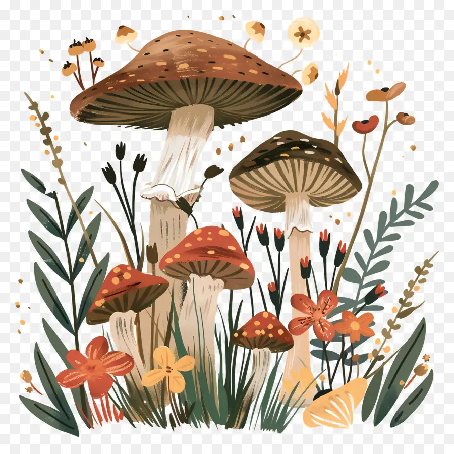 Champignons De Paris，Champignons PNG