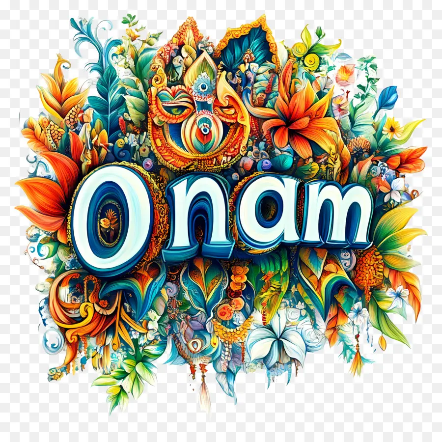 Onam，Fleurs PNG