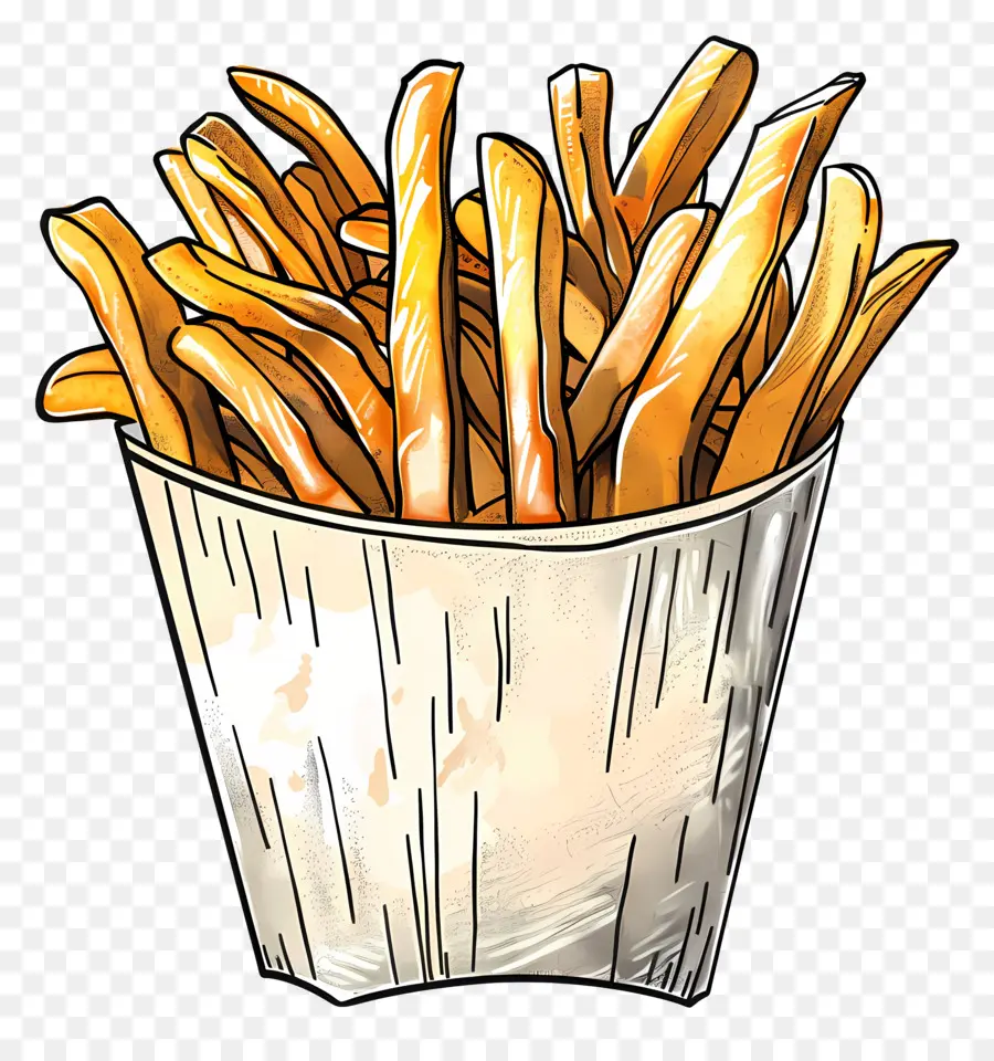 Frites，Collation PNG