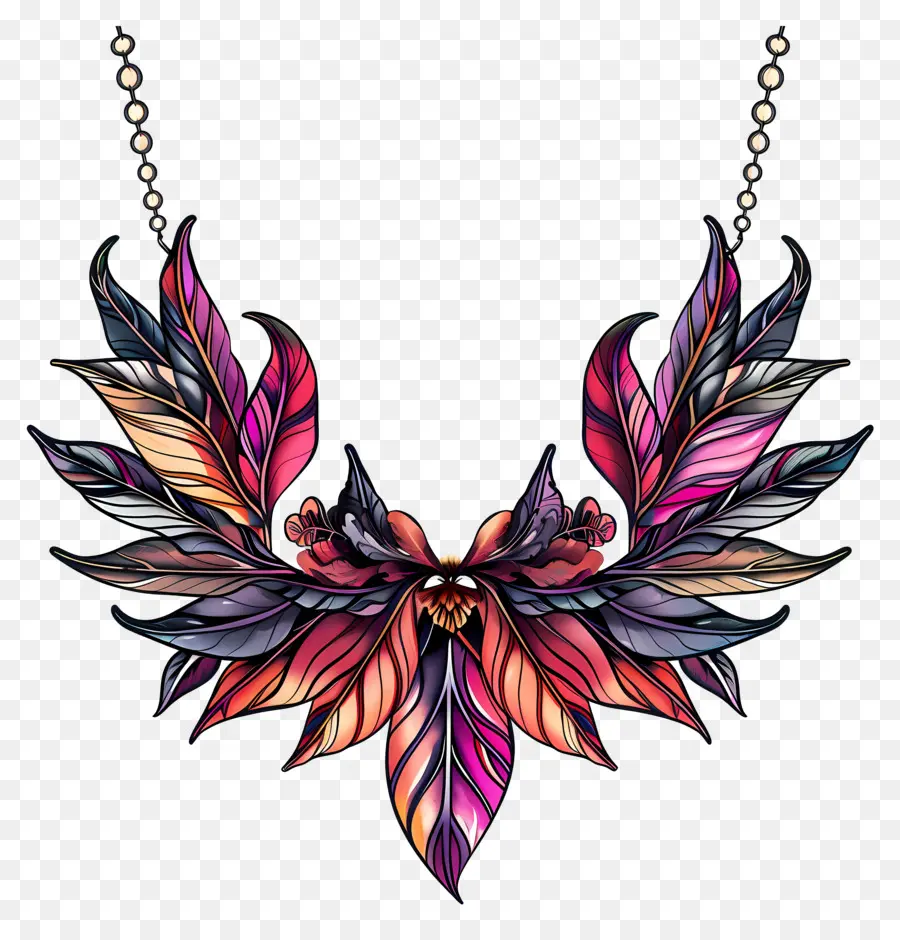 Collier，Floral PNG