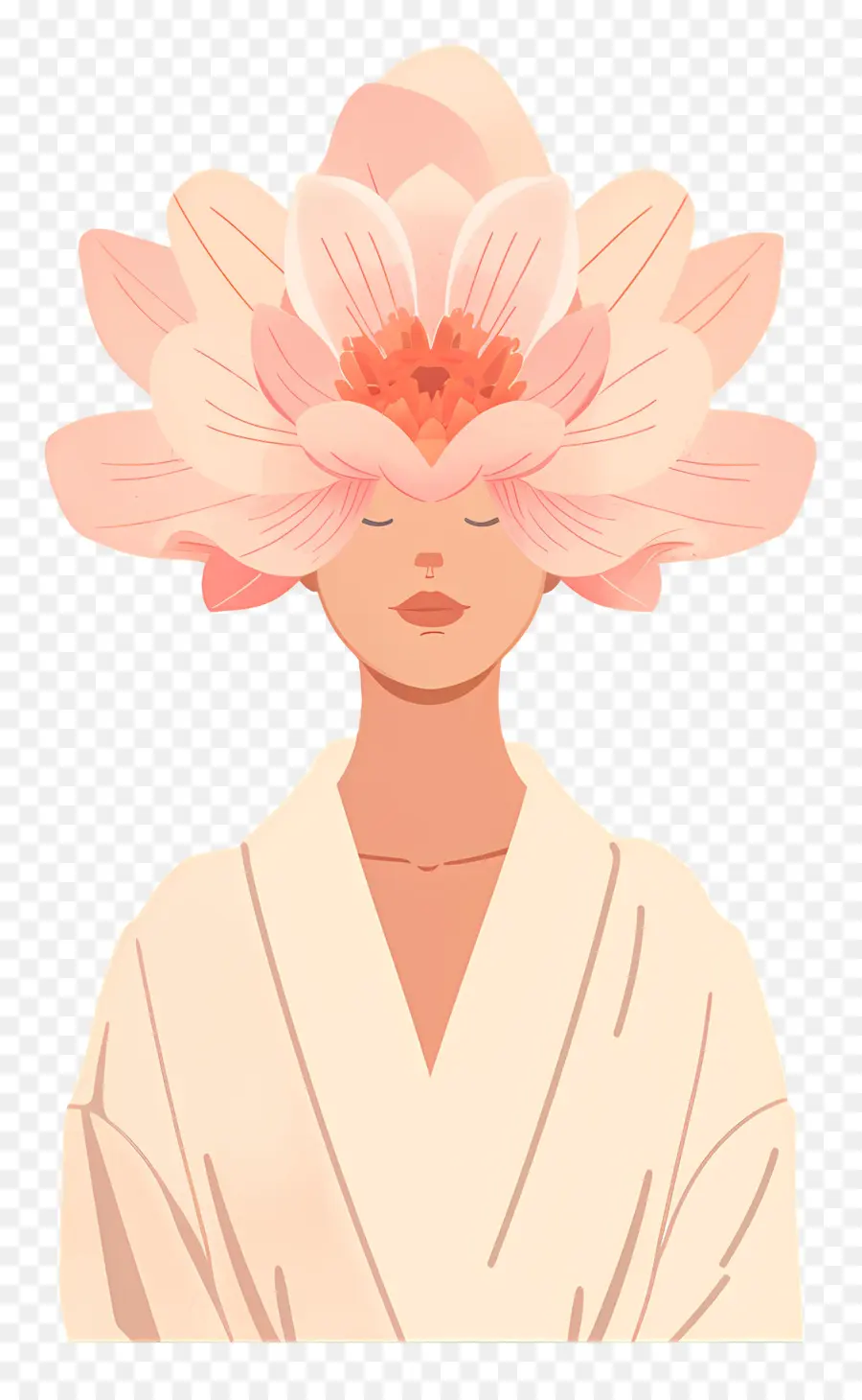 Mode Femme，Femme De Fleur PNG