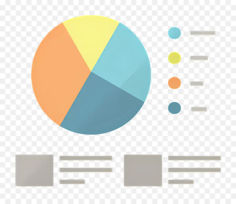 Données Analytiques，Graphique Circulaire PNG