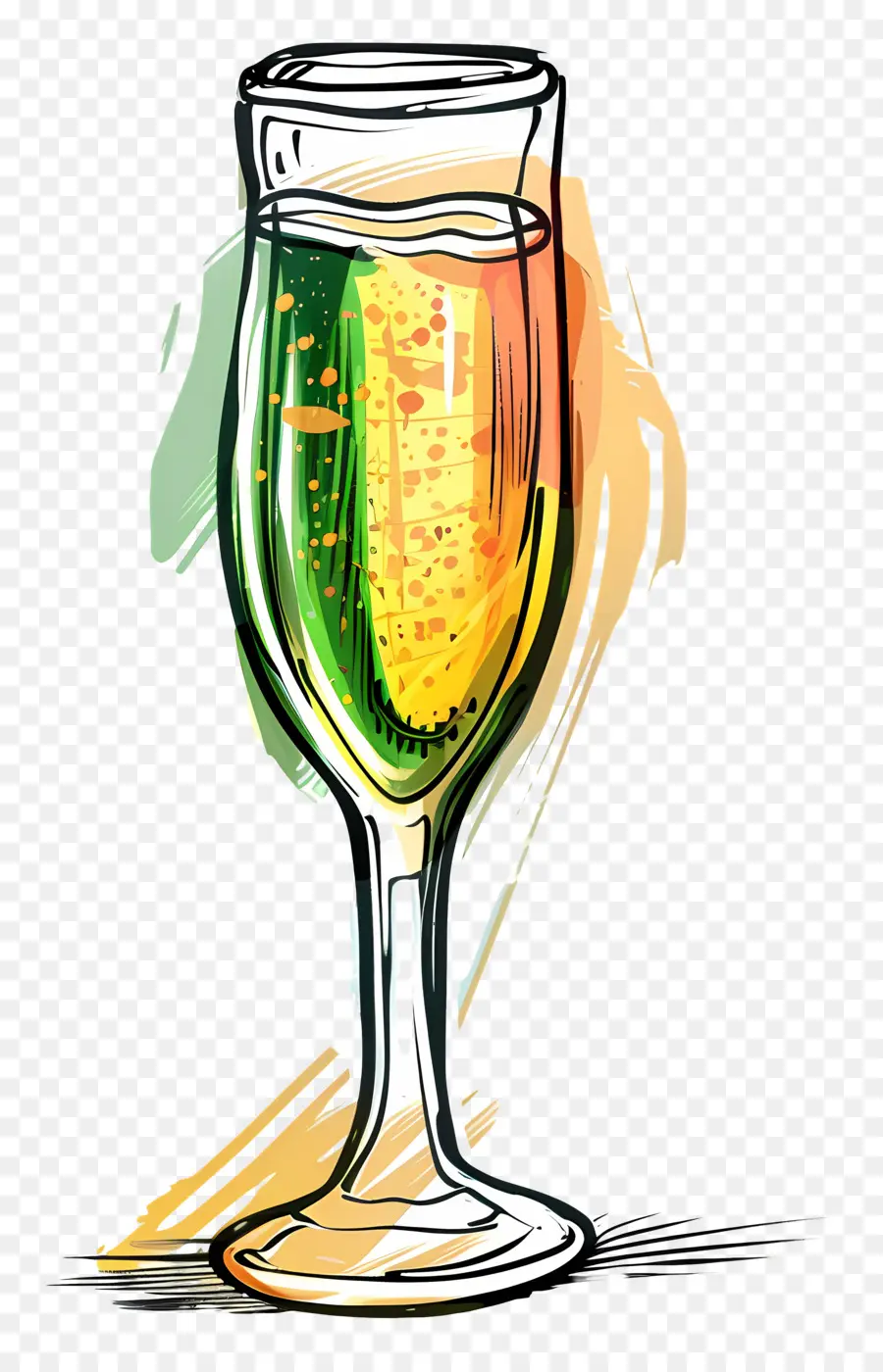 Champagne，Verre De Champagne PNG