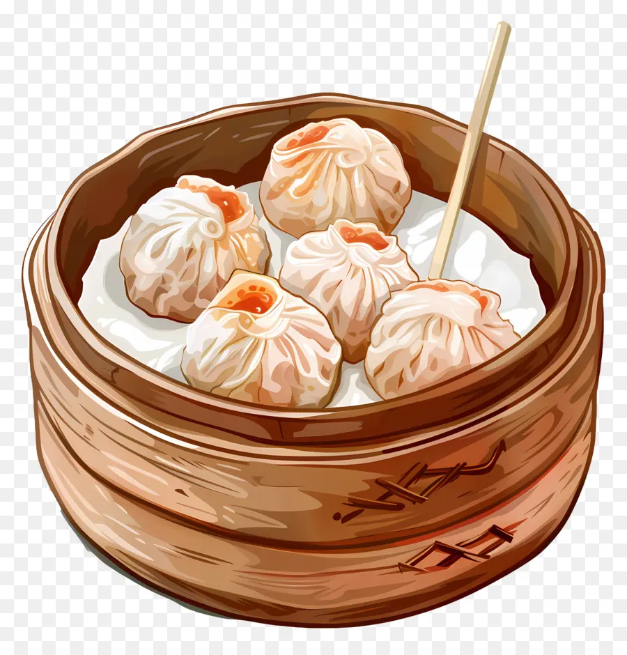 Dimsum，Petits Pains Cuits à La Vapeur PNG