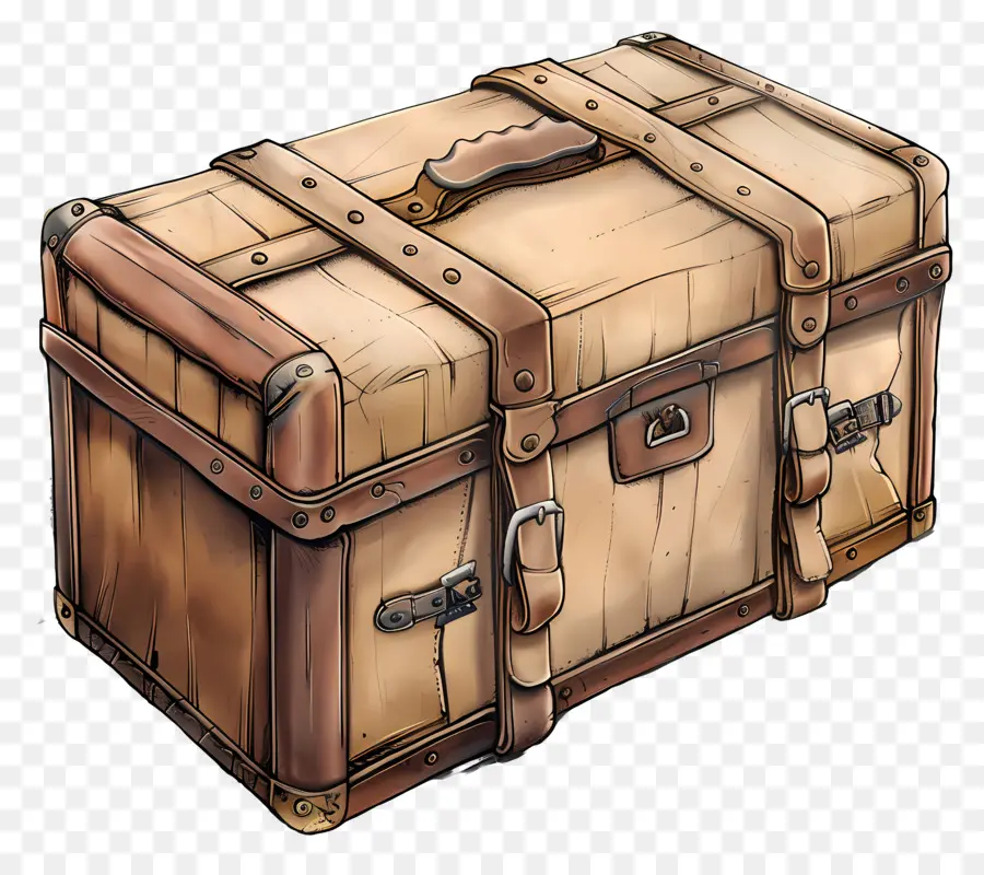 Bagages，Vintage Valise PNG