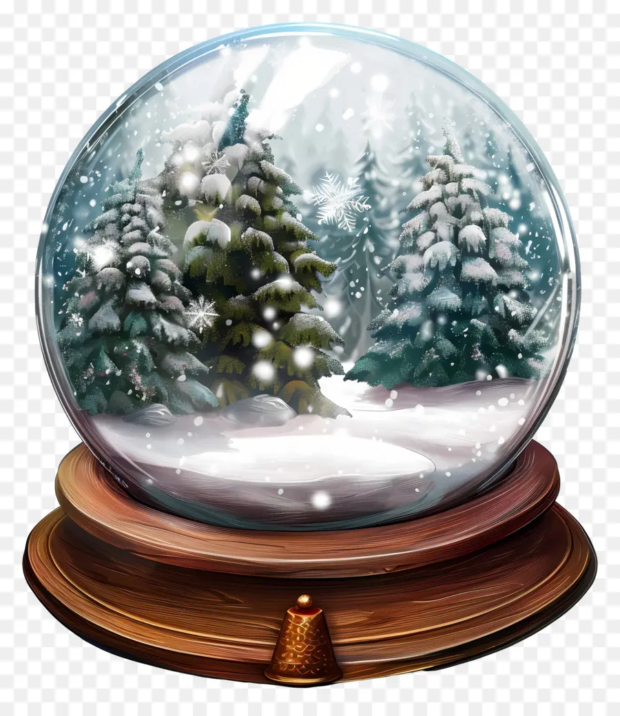 Boule à Neige De Noël，Boule à Neige PNG