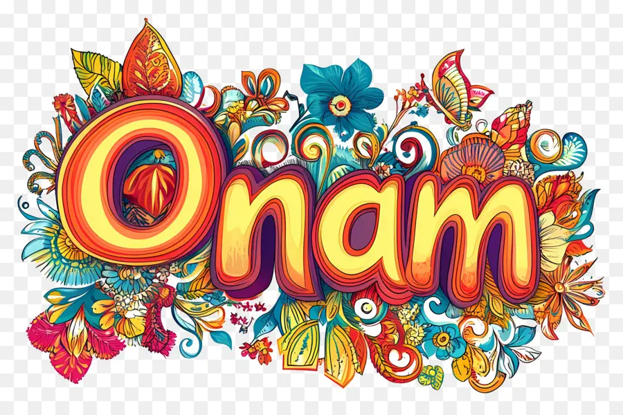 Onam，Fleurs PNG