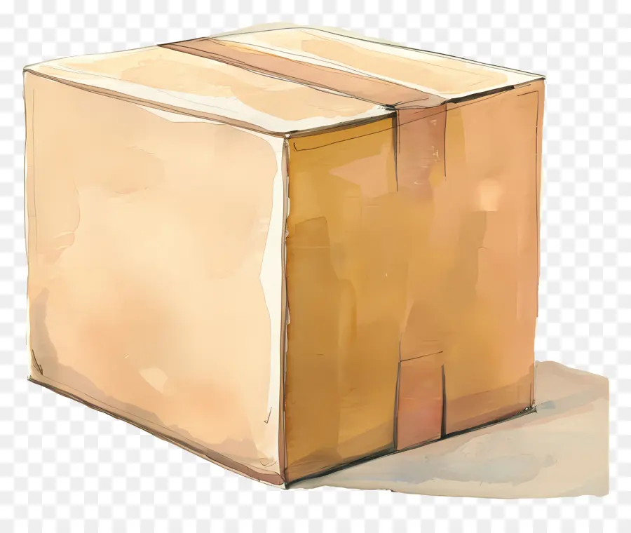 Boîte D'expédition，Boîte En Carton PNG