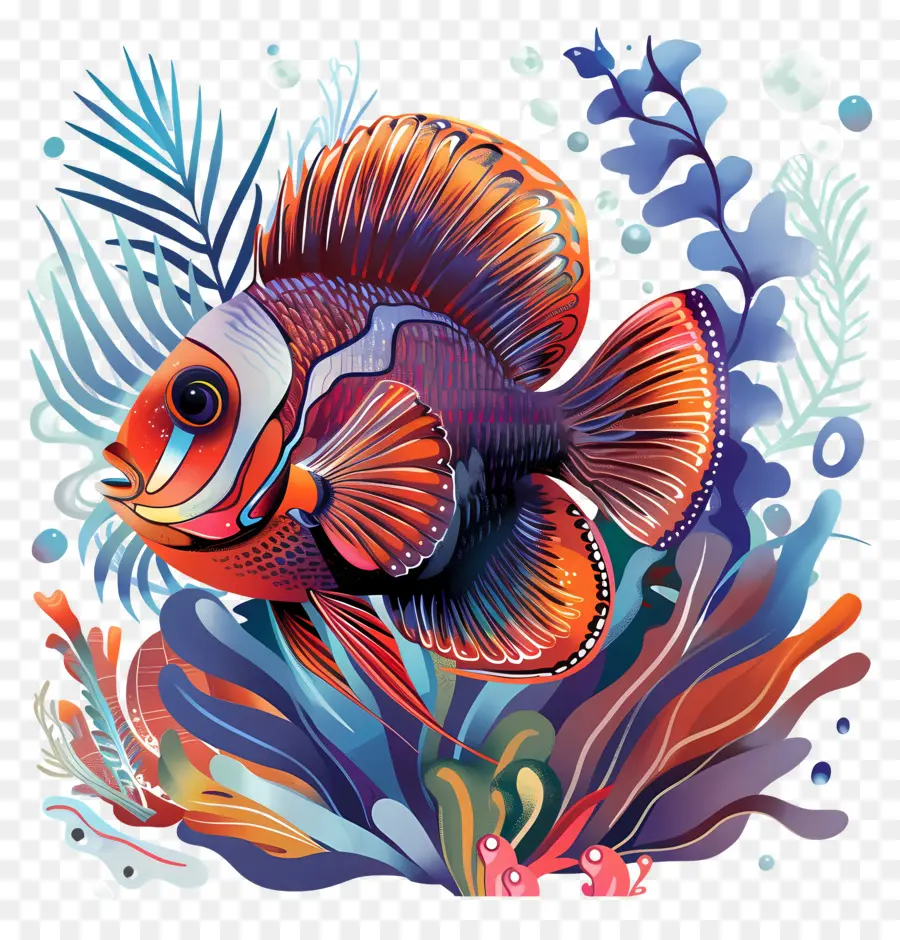 Poissons Tropicaux，Poisson Coloré PNG