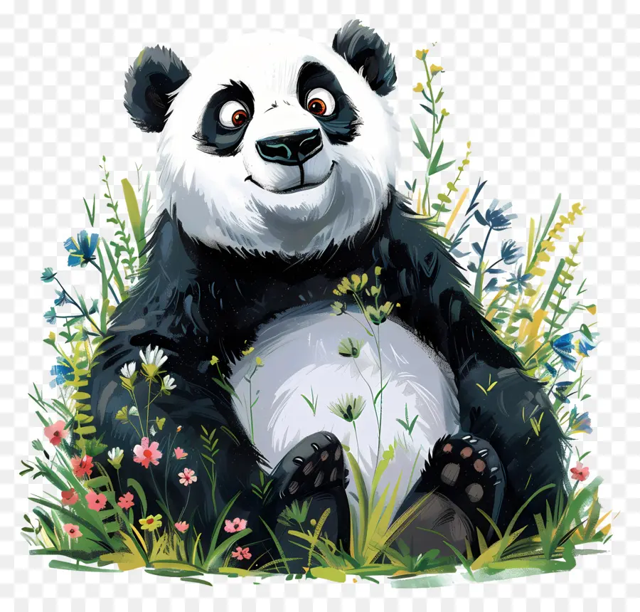 Panda，Ours PNG