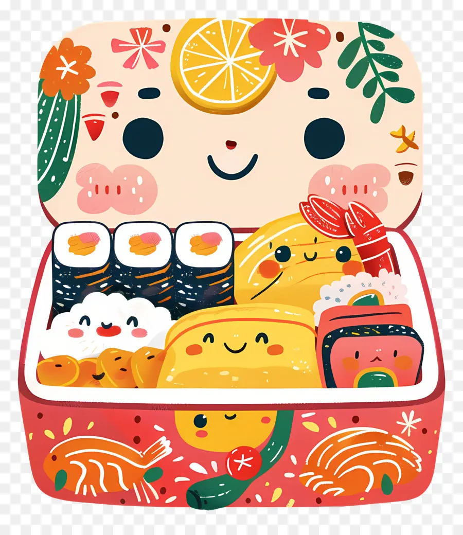 Bento Box，Déjeuner PNG