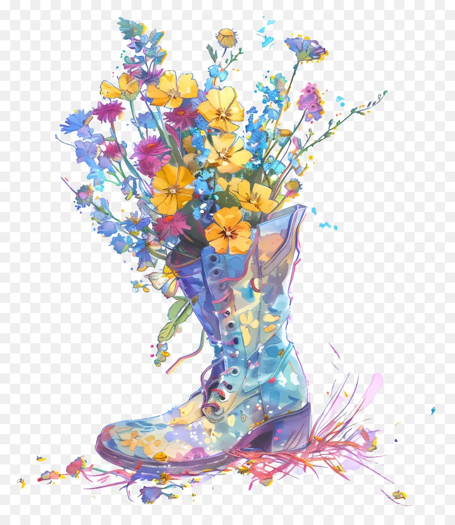 Fleurs En Botte，Démarrer Avec Des Fleurs PNG