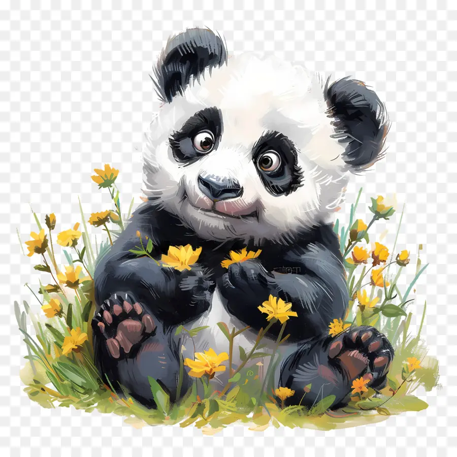 Panda，Ours PNG