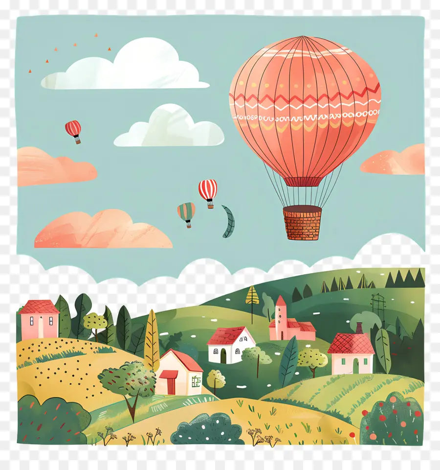 Montgolfière，Ballon PNG