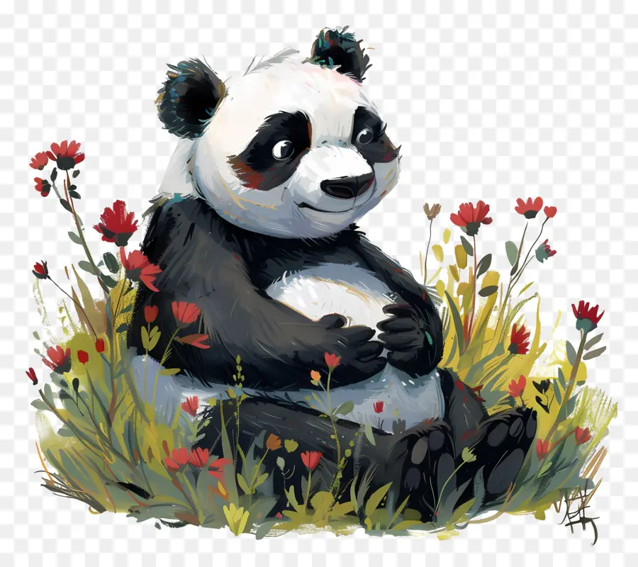 Panda，Ours PNG