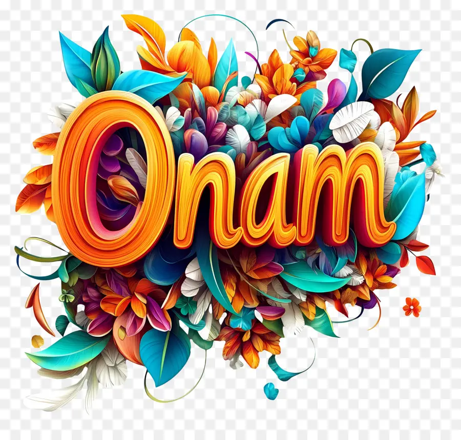 Onam，Fleurs PNG