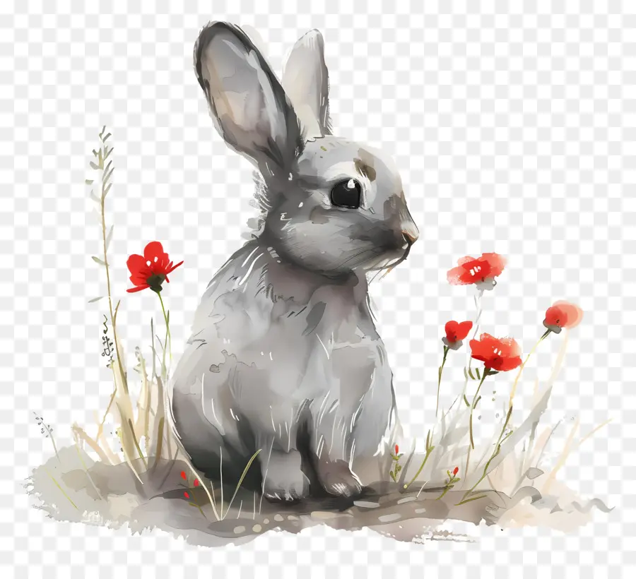 Lapin，Fleurs PNG