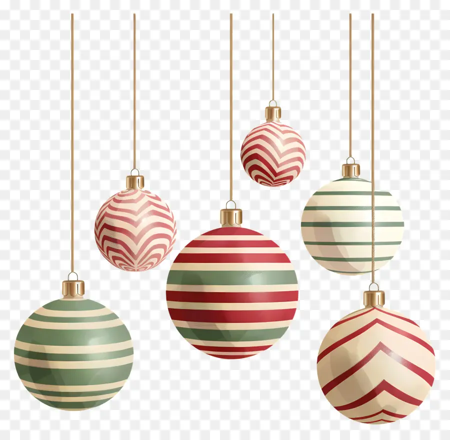 Boules De Noël，Des Décorations De Noël PNG